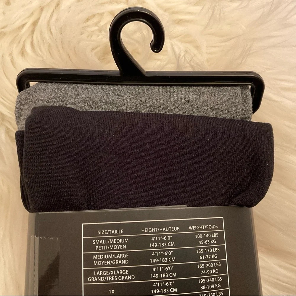 Ellen Tracy Footless Tights NWT S/M- x2 Pairs - Picture 7 of 7